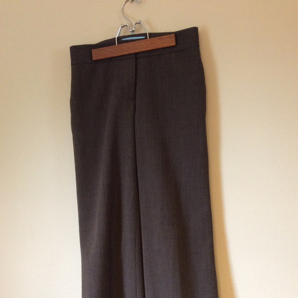Antonio Melanie cuff pants lined wool blend size 2